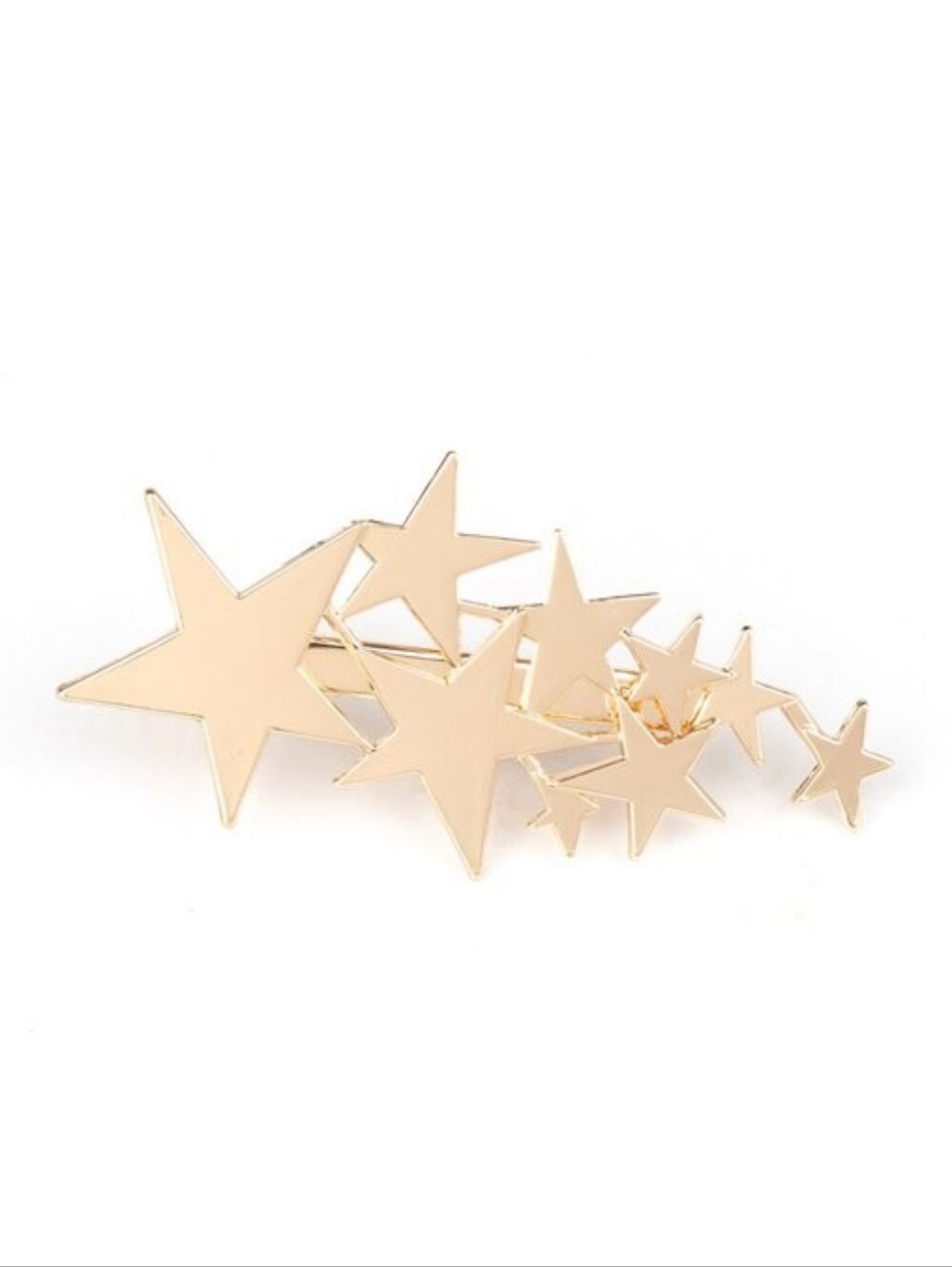 NWT Hildie & Jo Gold Star Barrette